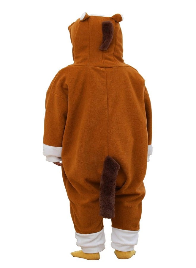 Livelycos Kids Animal Onesie Pajamas Horse Cosplay Costume 10 Years - Image 4